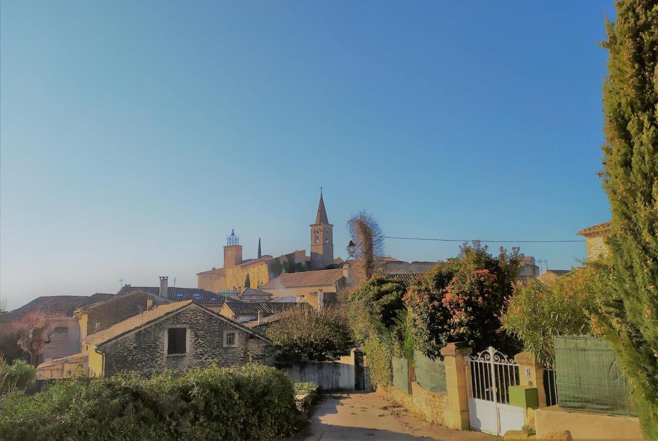 Ferienwohnung Les Jarres Bleues Grillon Exterior foto