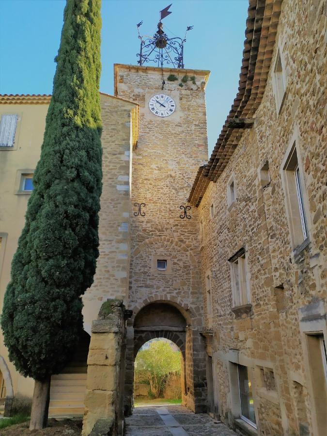 Ferienwohnung Les Jarres Bleues Grillon Exterior foto