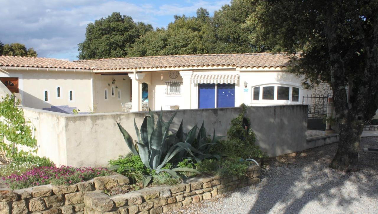Ferienwohnung Les Jarres Bleues Grillon Exterior foto