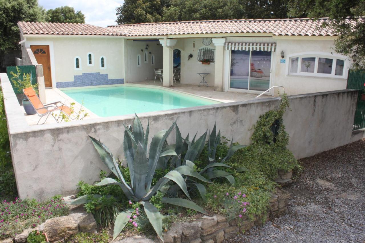 Ferienwohnung Les Jarres Bleues Grillon Exterior foto